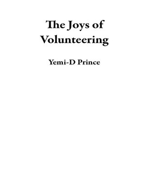 cover image of The Joys of Volunteering